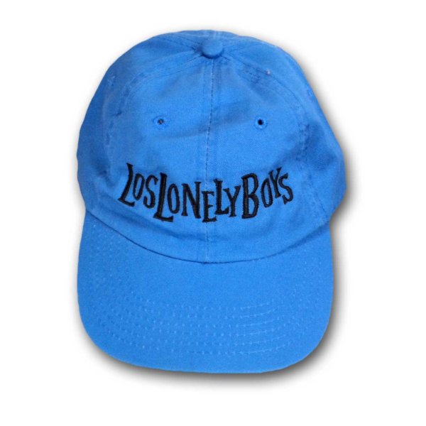 画像1: Los Lonely Boys アジャスタブルコットンキャップ ロス・ロンリー・ボーイズ Logo LIGHT BLUE (1)