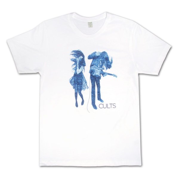 画像1: Cults バンドTシャツ カルツ Static (1)