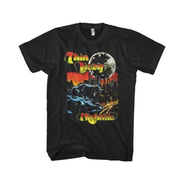 画像1: Thin Lizzy バンドTシャツ シン・リジィ Nightlife (1)