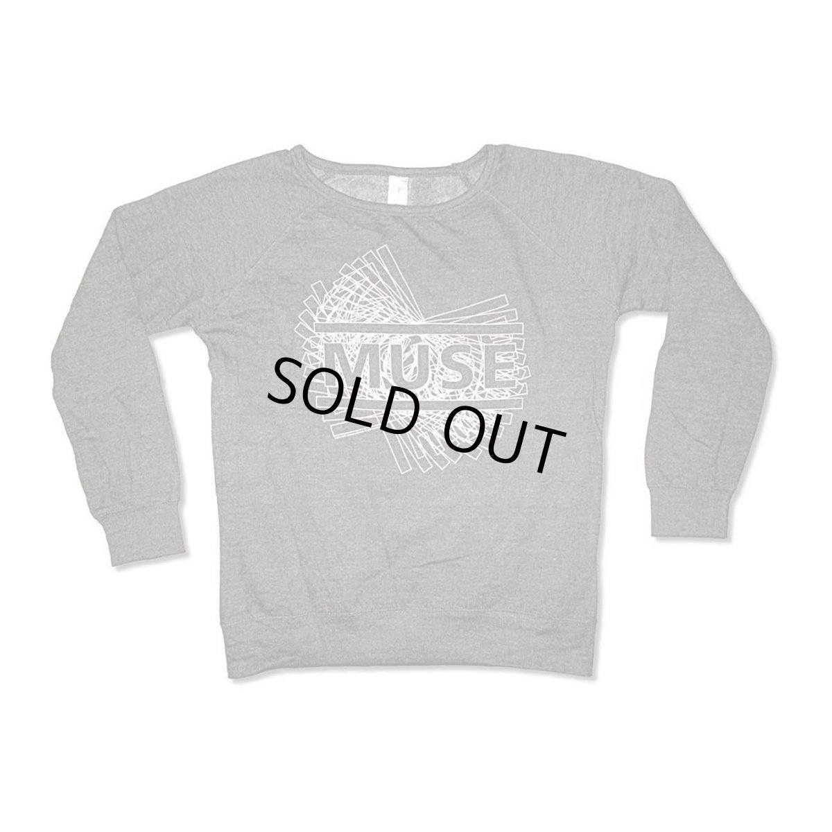 画像1: Muse クルーネックスウェットシャツ ミューズ Logo レディース (1)