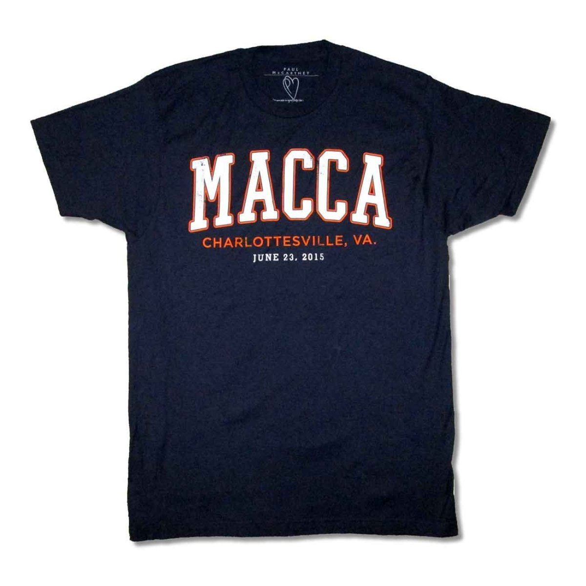 画像1: Paul McCartney Tシャツ ポール・マッカートニー Charlottesville 2015 [Back Print] (1)