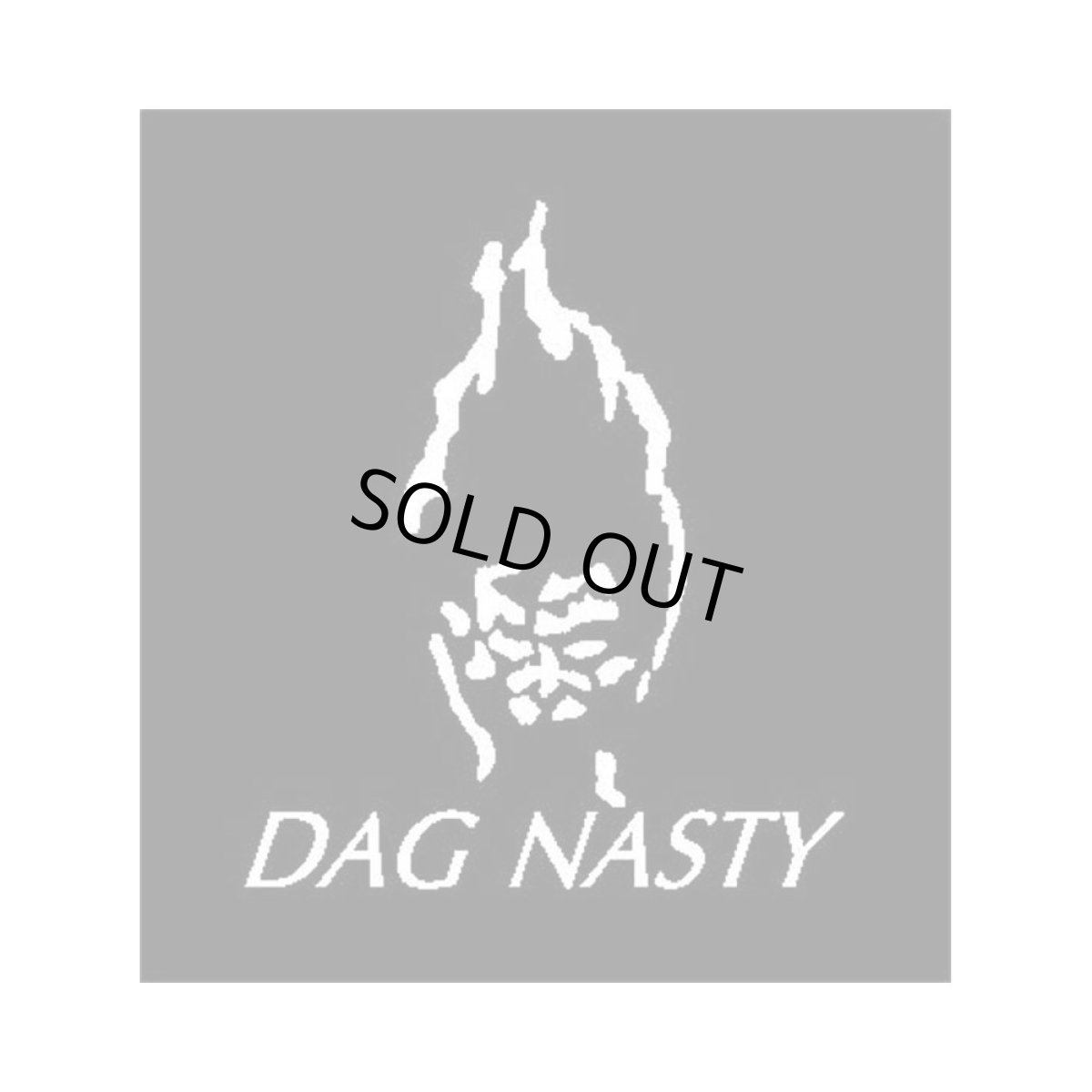 画像1: Dag Nasty ステッカー ダグ・ナスティ Flaming Head (1)