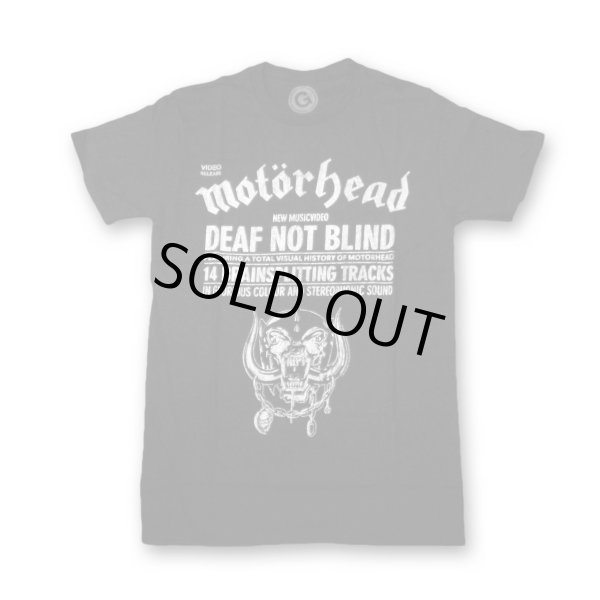 画像1: Motorhead バンドTシャツ モーターヘッド Deaf Not Blind (1)