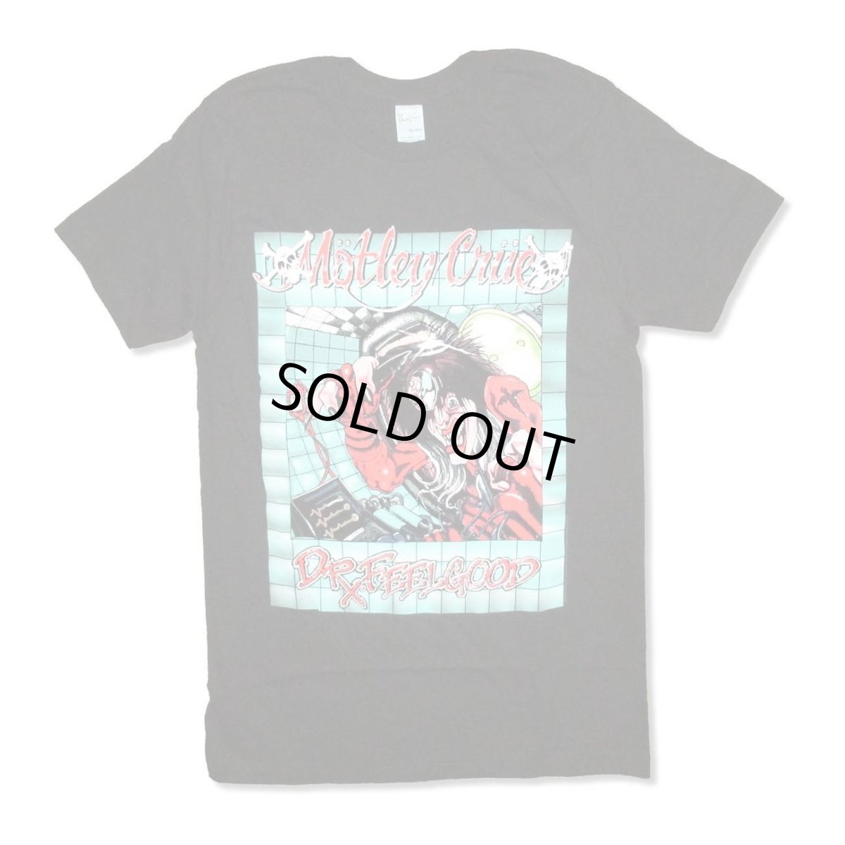 画像1: Motley Crue バンドTシャツ モトリー・クルー Dr. Feelgood's Office ＜セール特価商品＞ (1)