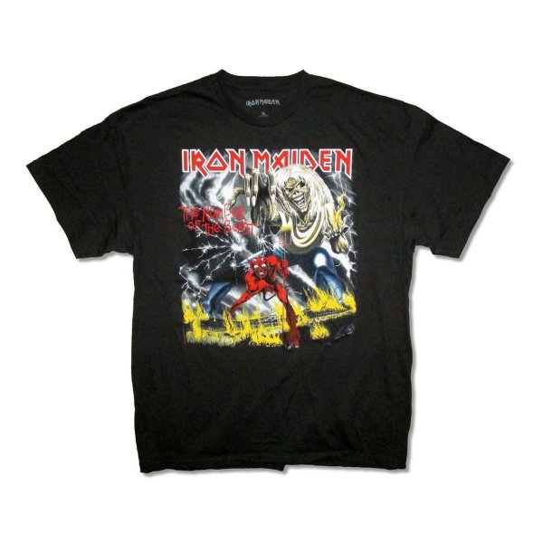 画像1: Iron Maiden バンドTシャツ アイアン・メイデン NOTB BLK (1)