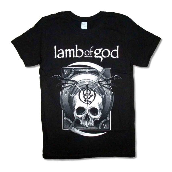 画像1: Lamb Of God バンドTシャツ ラム・オブ・ゴッド Skull (1)