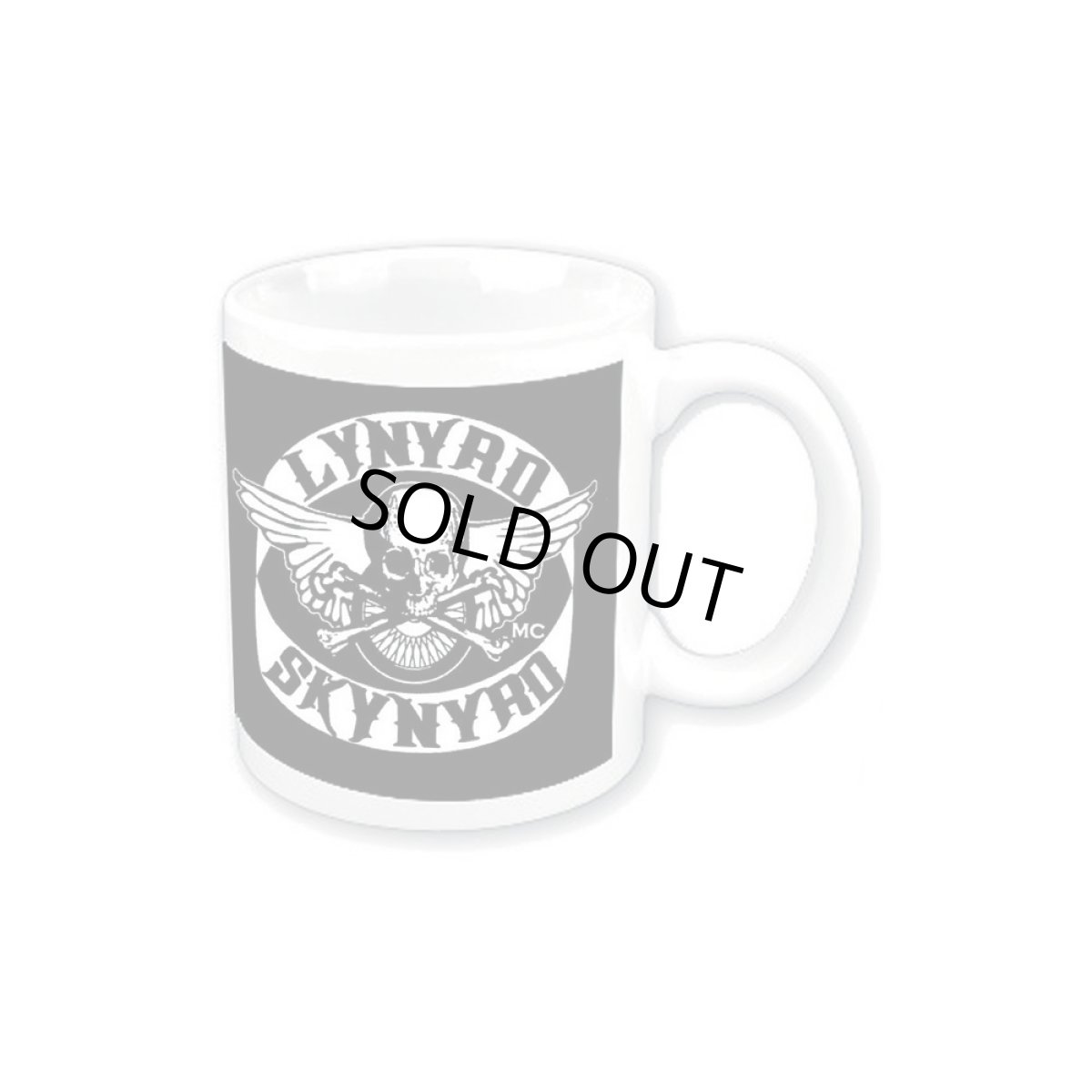 画像1: Lynyrd Skynyrd マグカップ レイナード・スキナード Biker Logo (1)