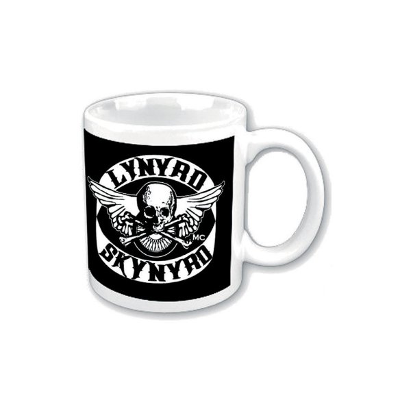 画像1: Lynyrd Skynyrd マグカップ レイナード・スキナード Biker Logo (1)