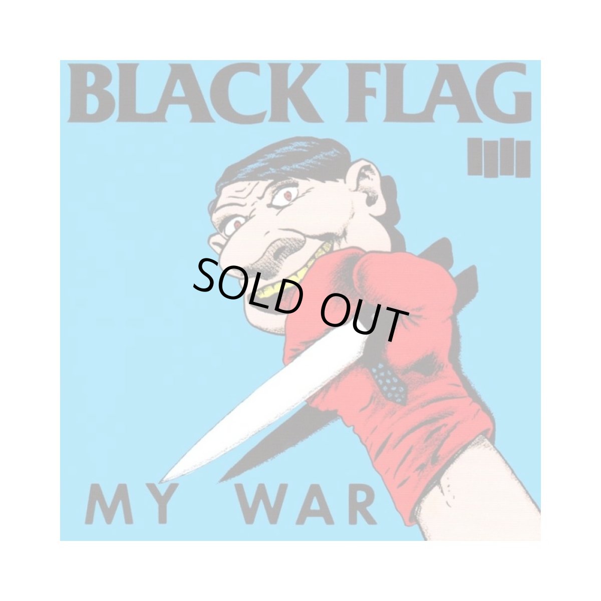 画像1: Black Flag ステッカー ブラック・フラッグ My War (1)