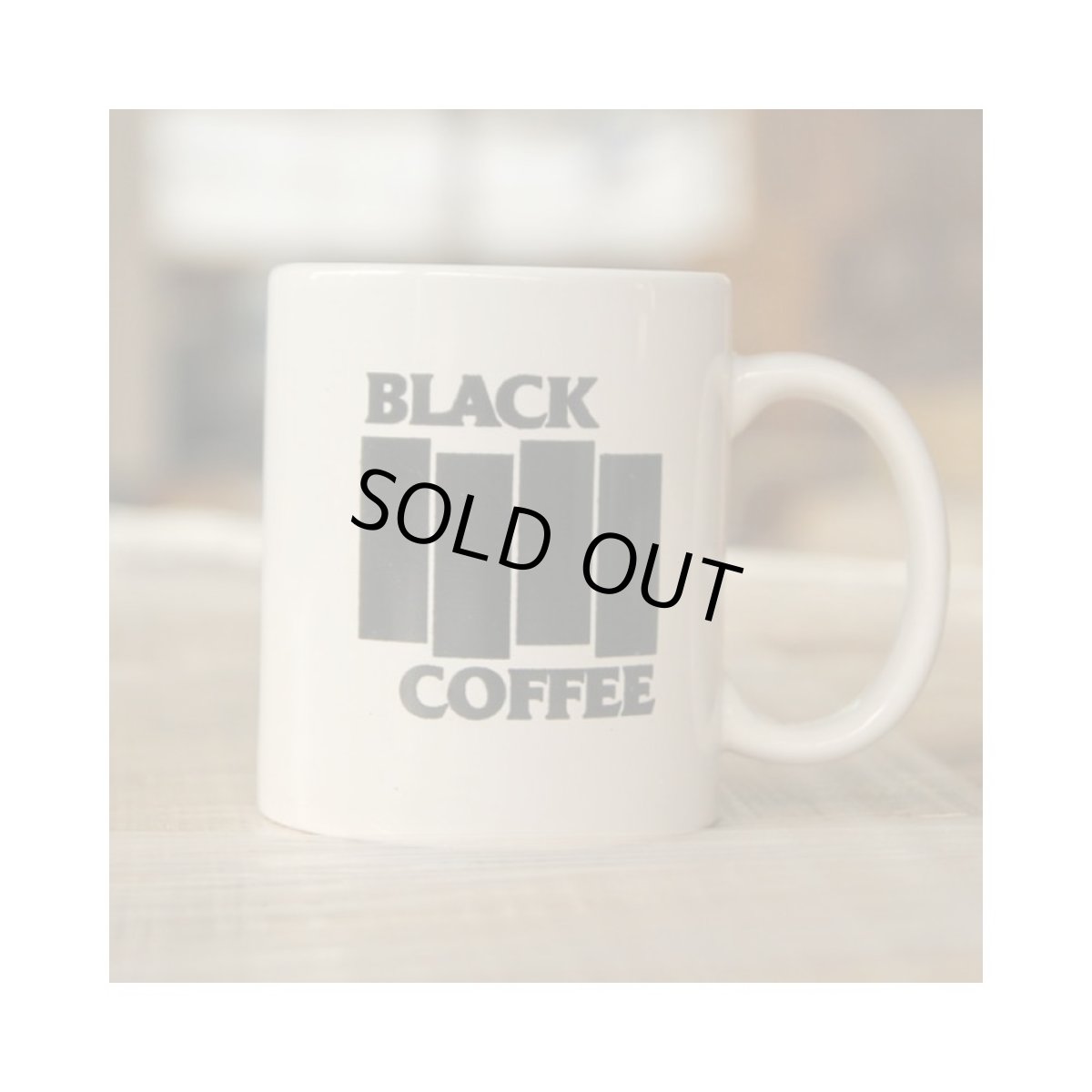画像1: Black Flag マグカップ ブラック・フラッグ Black Coffee (1)