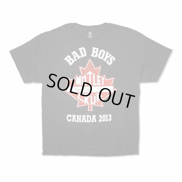 画像1: Motley Crue バンドTシャツ モトリー・クルー Bad Boys 2013 Canadian Tour (1)