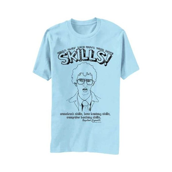 画像1: Napoleon Dynamite ムービーTシャツ ナポレオン・ダイナマイト Skills (1)