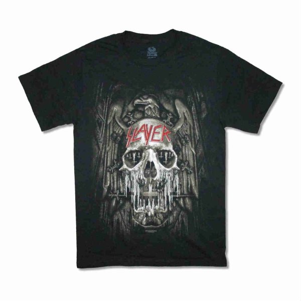 画像1: Slayer バンドTシャツ スレイヤー Melting On Eagle (1)