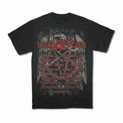 画像1: Slayer バンドTシャツ スレイヤー Melting On Eagle