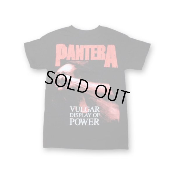 画像1: Pantera バンドTシャツ パンテラ Red Vulgar (1)