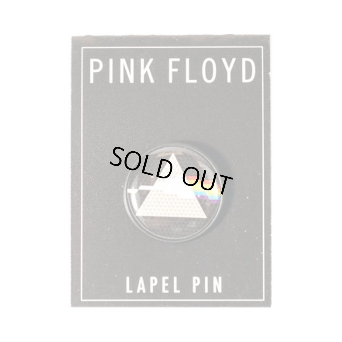 画像1: Pink Floyd ピンバッジ ピンク・フロイド Prism Lapel Pin (1)