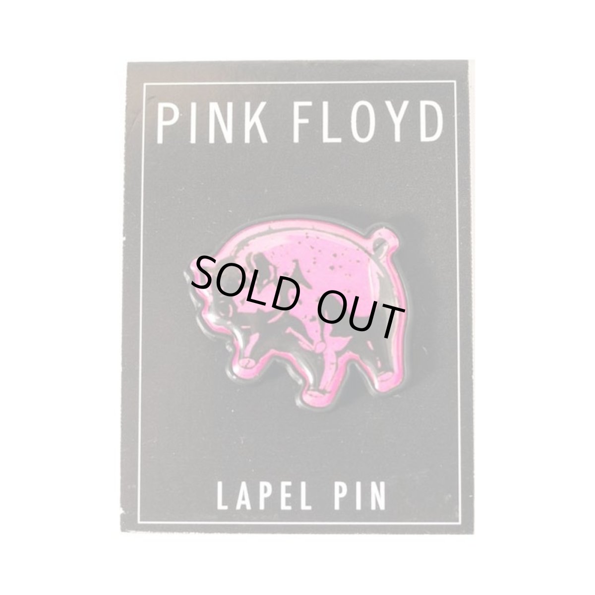 画像1: Pink Floyd ピンバッジ ピンク・フロイド Pig Lapel Pin (1)