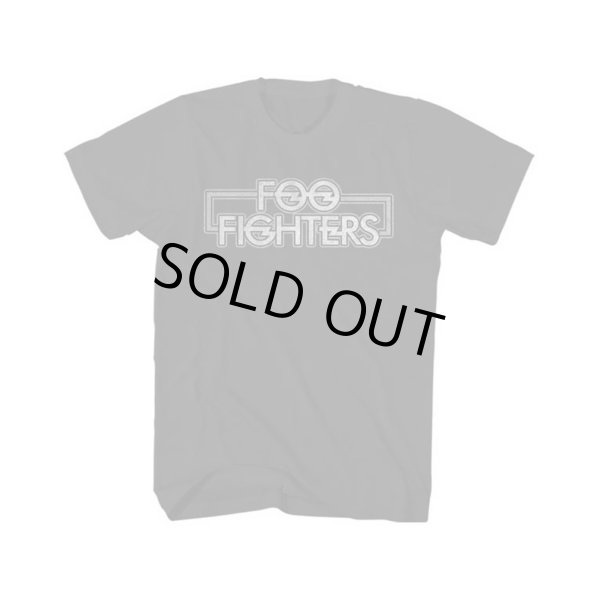 画像1: Foo Fighters バンドTシャツ フー・ファイターズ Outlined Logo (1)