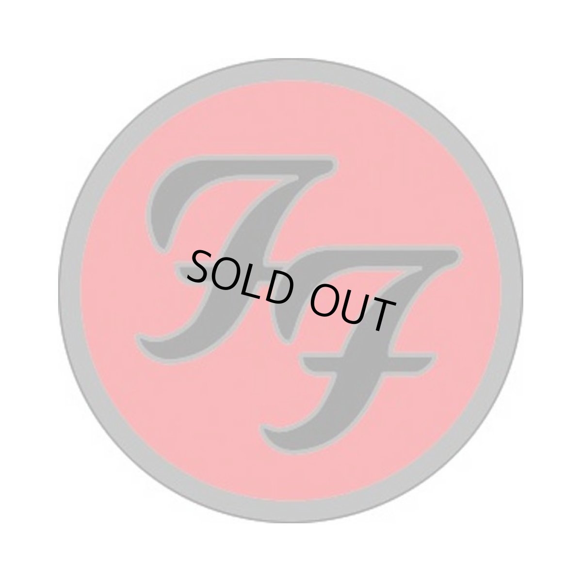 画像1: Foo Fighters 缶バッジ フー・ファイターズ Logo 1 Inch Button (1)
