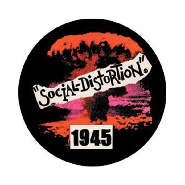 画像1: Social Distortion 缶バッジ ソーシャル・ディストーション 1945 1 Inch Button (1)