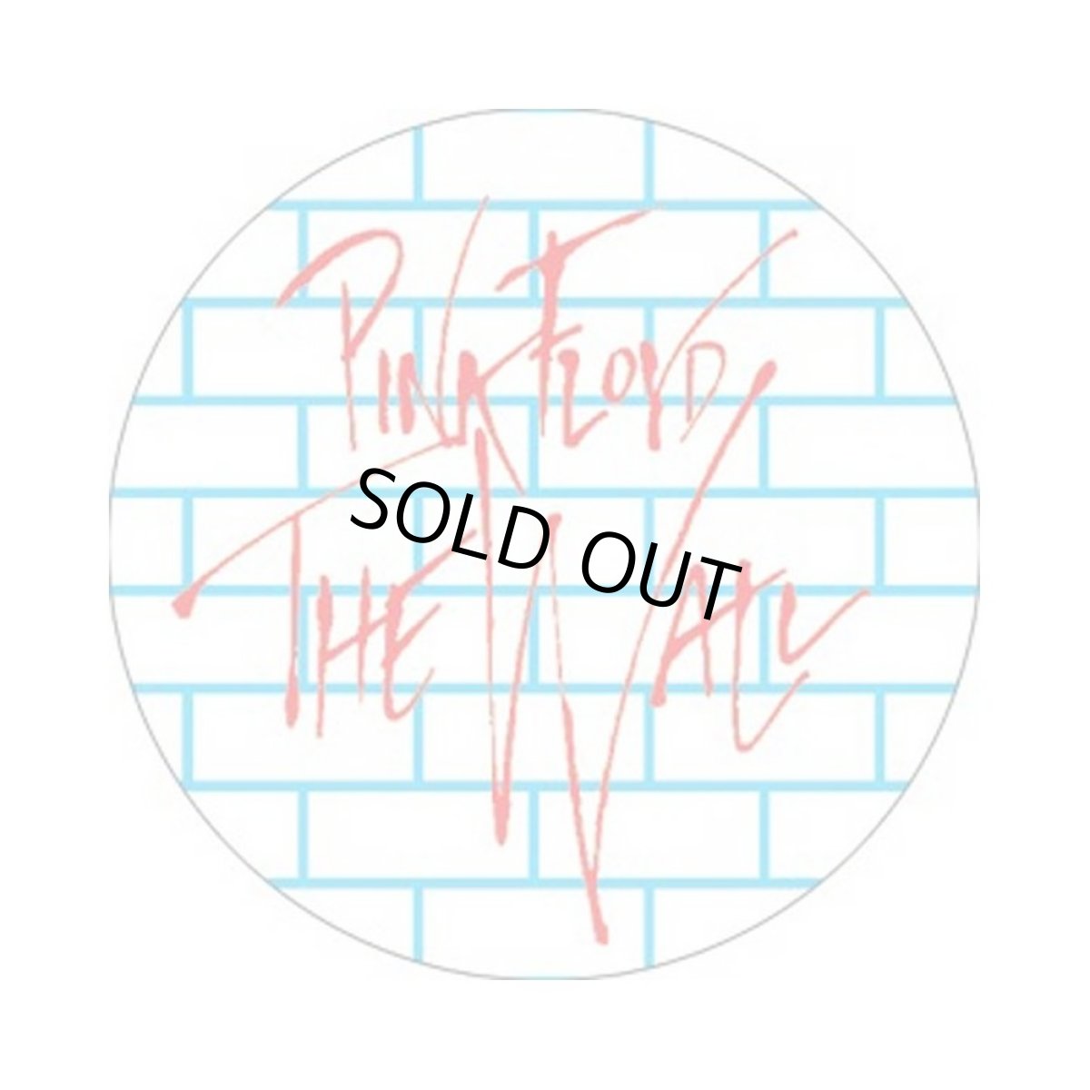 画像1: Pink Floyd 缶バッジ ピンク・フロイド Wall 1 Inch Button (1)