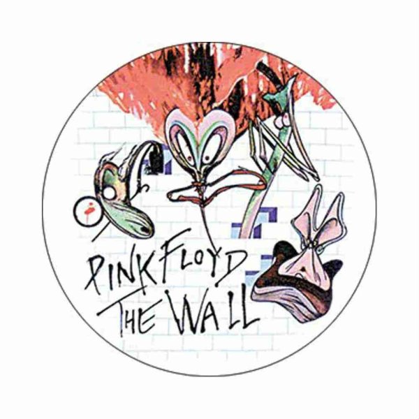 画像1: Pink Floyd 缶バッジ ピンク・フロイド Mosquito 1.5 Inch Button (1)