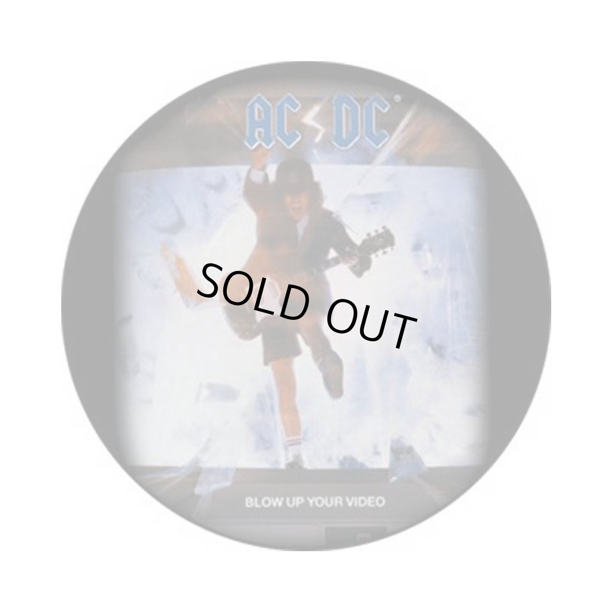画像1: AC/DC 缶バッジ エーシー・ディーシー Blow Up Your Video 1.5 Inch Button (1)