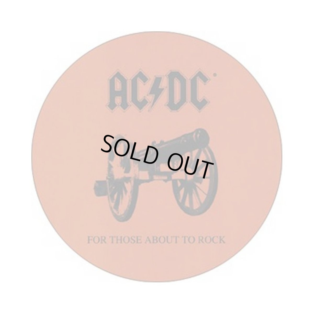 画像1: AC/DC 缶バッジ エーシー・ディーシー About To Rock 1.5 Inch Button (1)