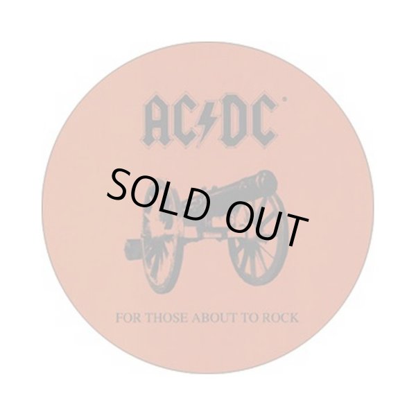 画像1: AC/DC 缶バッジ エーシー・ディーシー About To Rock 1.5 Inch Button (1)