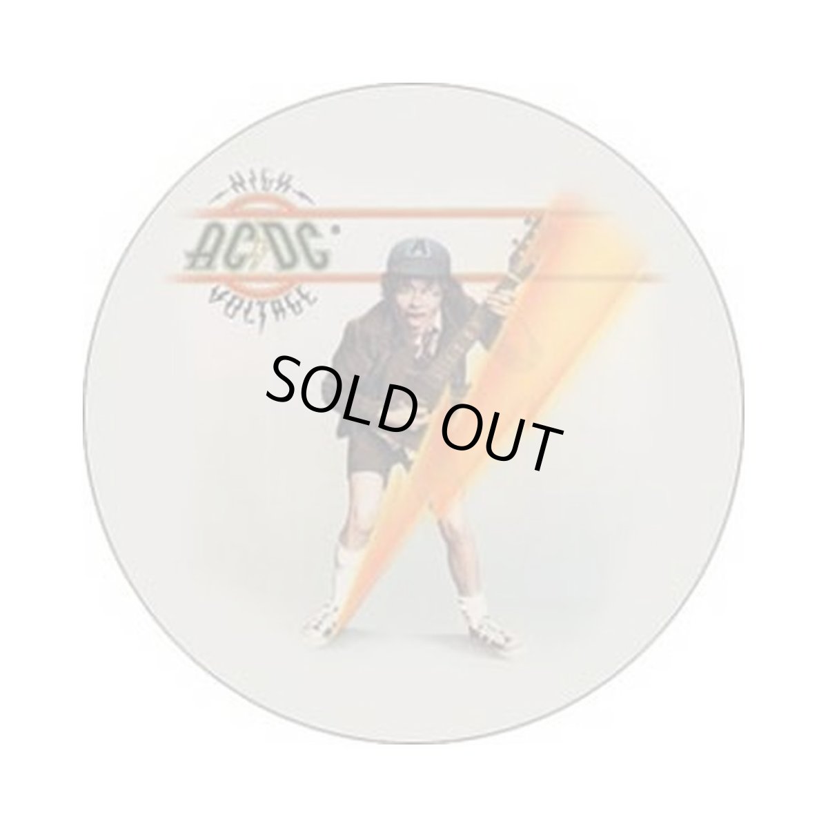 画像1: AC/DC 缶バッジ エーシー・ディーシー High Voltage 1.5 Inch Button (1)