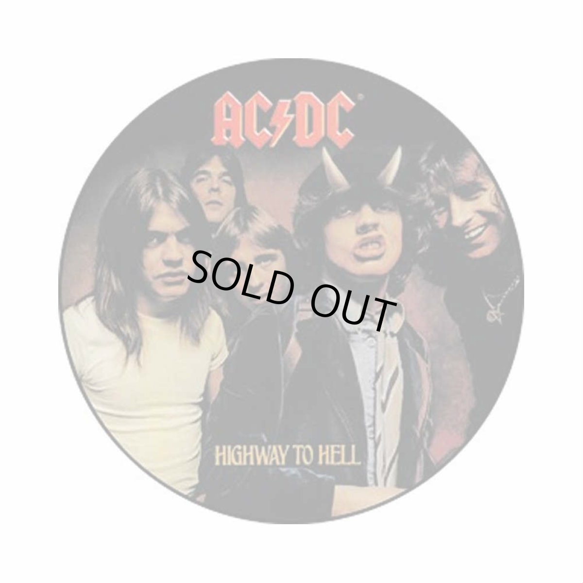 画像1: AC/DC 缶バッジ エーシー・ディーシー Highway To Hell 1.5 Inch Button (1)