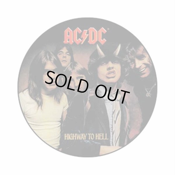 画像1: AC/DC 缶バッジ エーシー・ディーシー Highway To Hell 1.5 Inch Button (1)