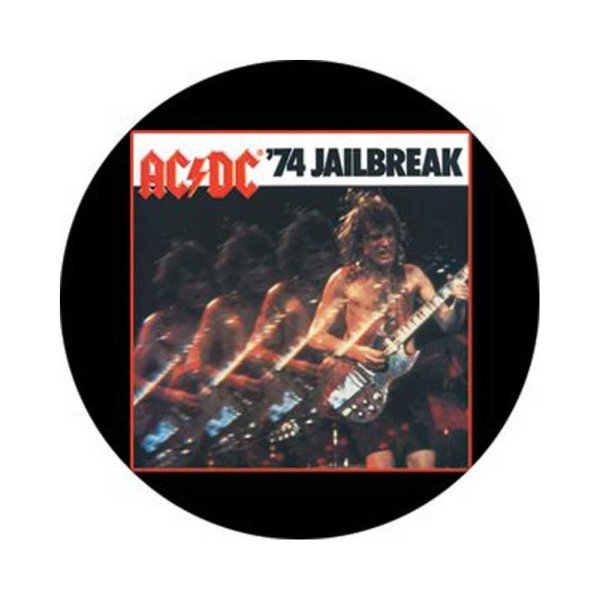 画像1: AC/DC 缶バッジ エーシー・ディーシー Jail Break 1.5 Inch Button (1)