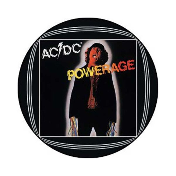 画像1: AC/DC 缶バッジ エーシー・ディーシー Powerage 1.5 Inch Button (1)