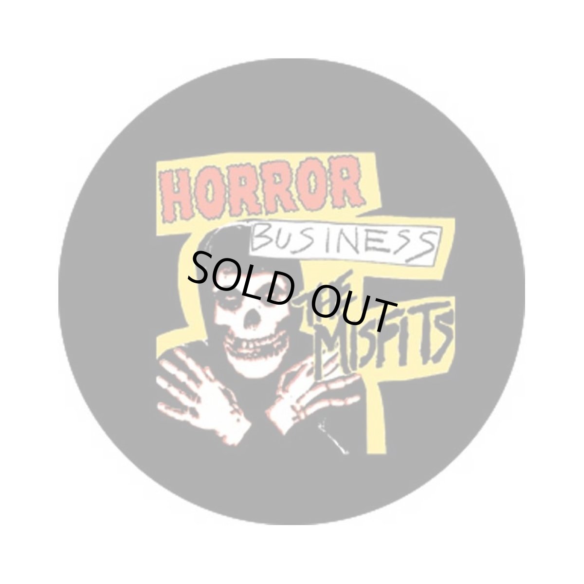 画像1: Misfits 缶バッジ ミスフィッツ Horror Business 1 Inch Button (1)