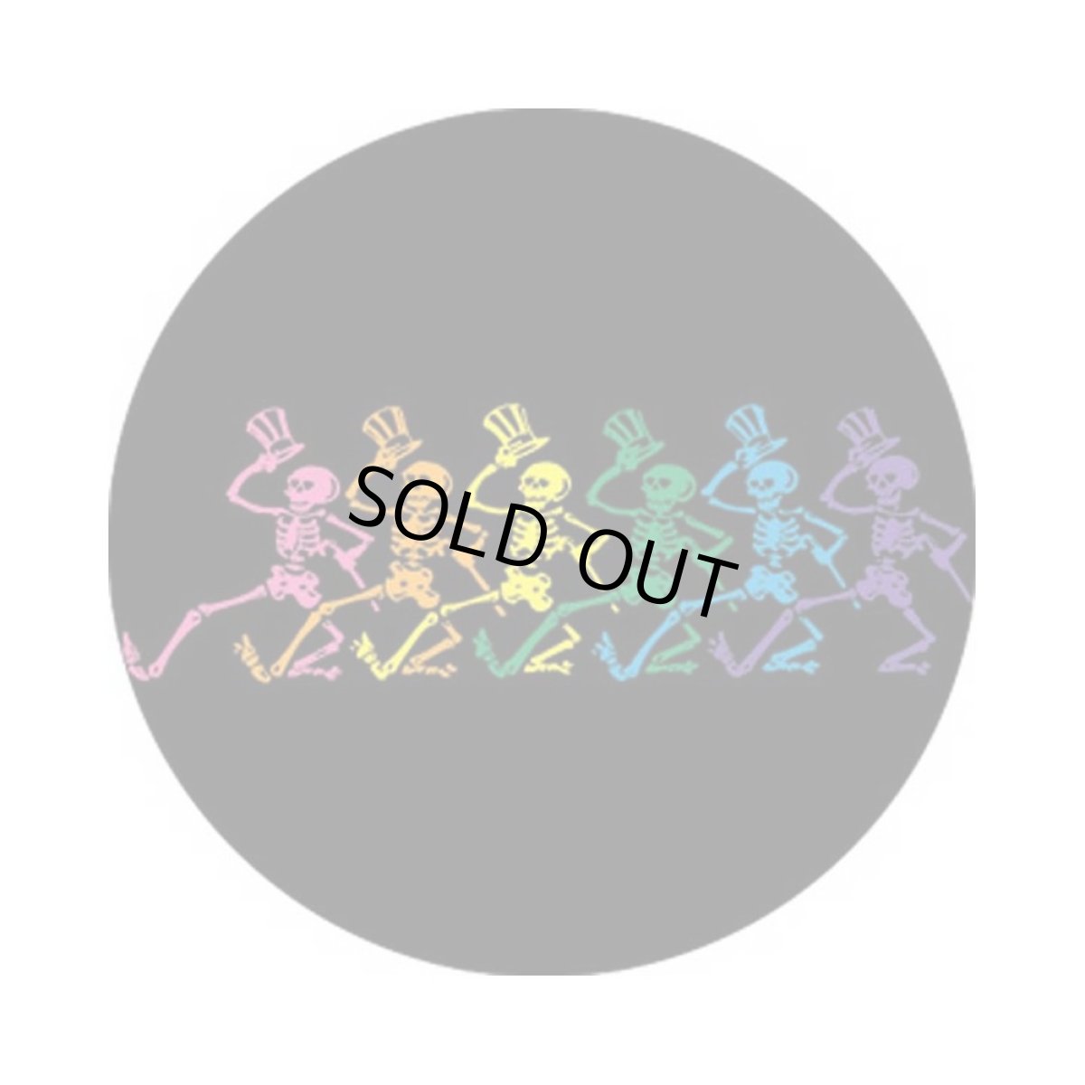 画像1: Grateful Dead 缶バッジ グレイトフル・デッド Skeletons 1.25 Inch Button (1)