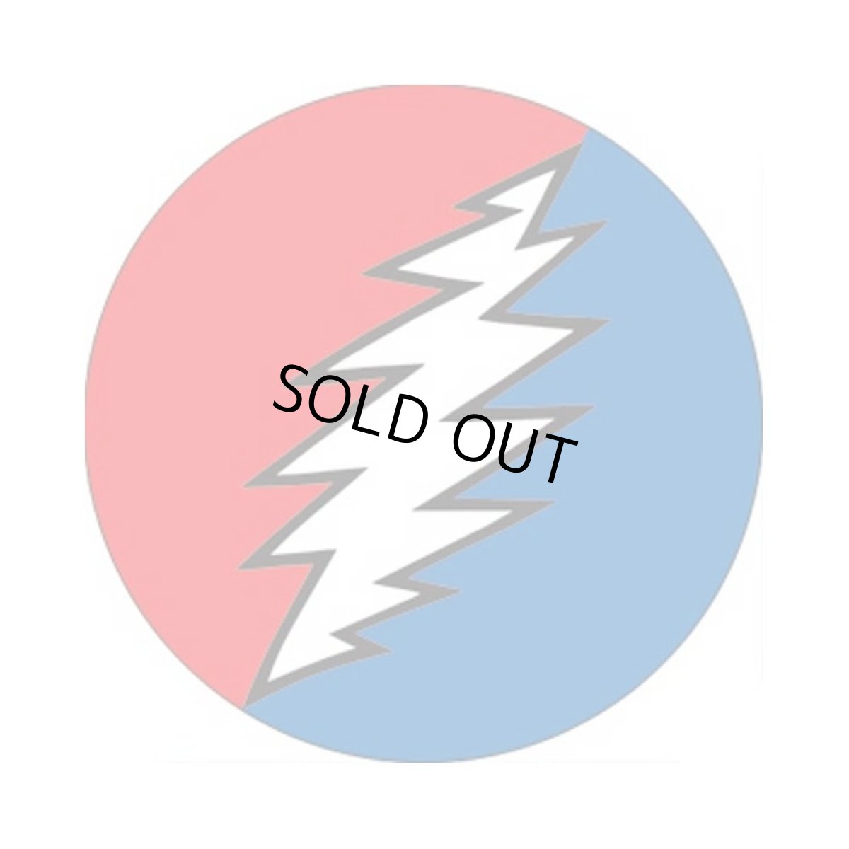 画像1: Grateful Dead 缶バッジ グレイトフル・デッド Bolt 1.25 Inch Button (1)