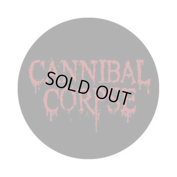 画像1: Cannibal Corpse 缶バッジ カンニバル・コープス Logo 1.5 Inch Button (1)