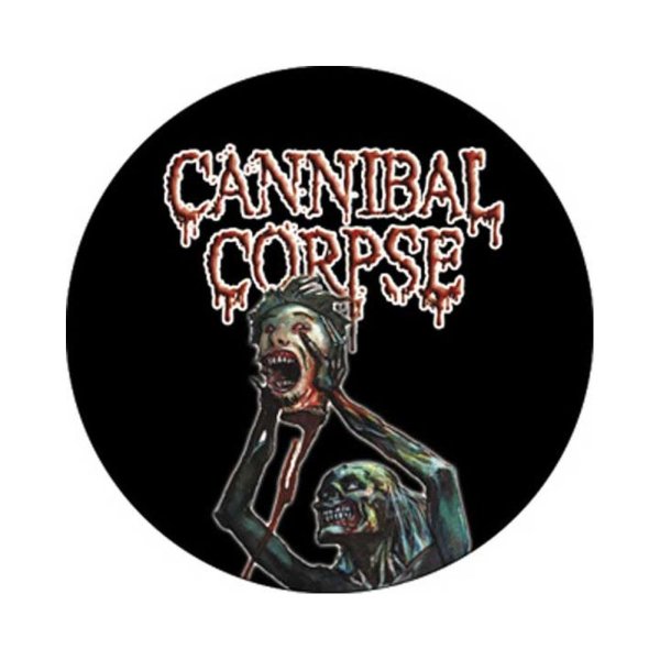 画像1: Cannibal Corpse 缶バッジ カンニバル・コープス Spree 1.5 Inch Button (1)