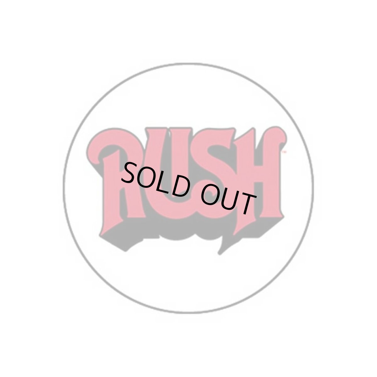 画像1: Rush 缶バッジ ラッシュ Logo 1 Inch Button (1)