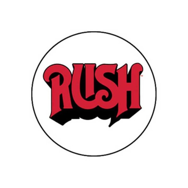 画像1: Rush 缶バッジ ラッシュ Logo 1 Inch Button (1)