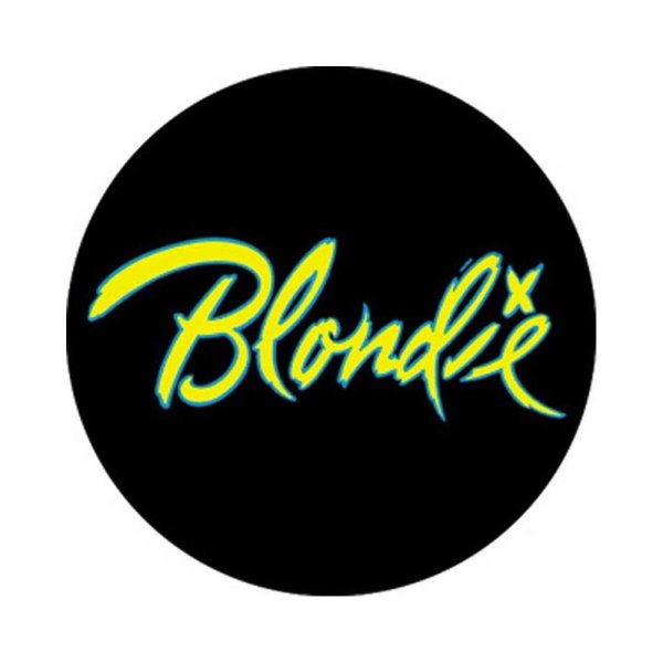 画像1: Blondie 缶バッジ ブロンディ Logo 1.25 Inch Button (1)