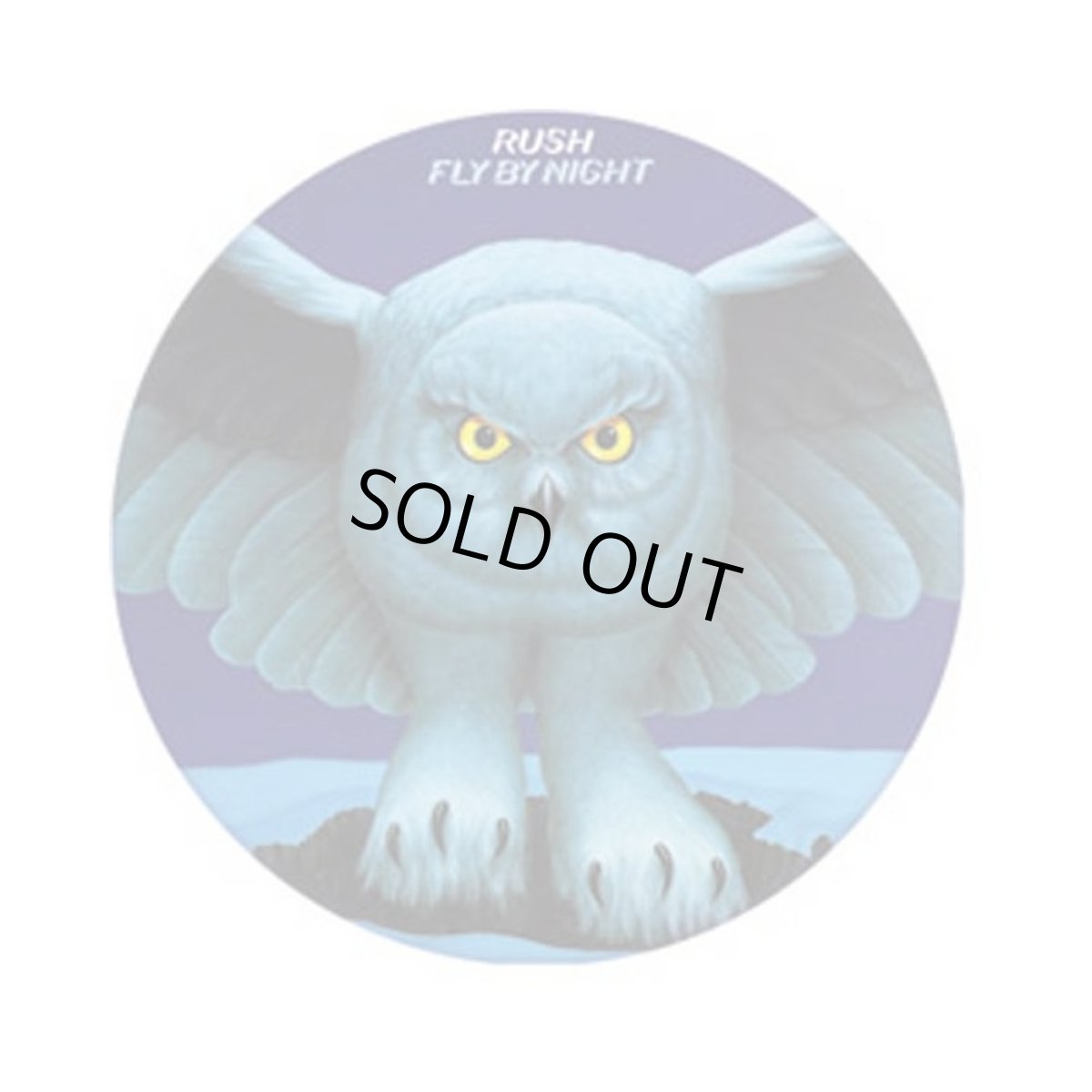 画像1: Rush 缶バッジ ラッシュ Fly By Night 1.25 Inch Button (1)