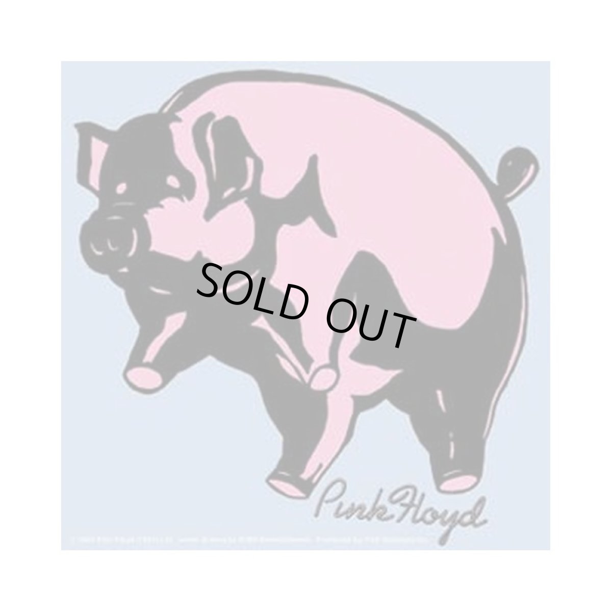 画像1: Pink Floyd ステッカー ピンク・フロイド Pig (1)