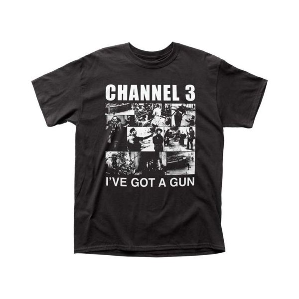 画像1: Channel 3 バンドTシャツ チャンネルスリー I've Got a Gun (1)