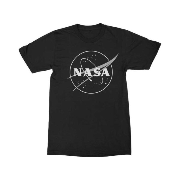 画像1: NASA Tシャツ ナサ Monochrome Logo (1)