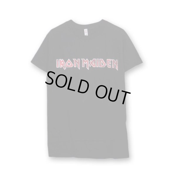 画像1: Iron Maiden バンドTシャツ アイアン・メイデン Distressed Logo (1)