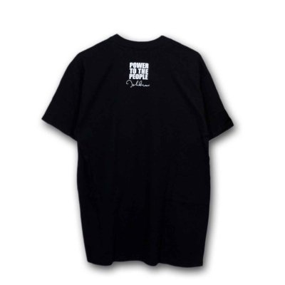 画像1: John Lennon Tシャツ ジョン・レノン NYC BLACK