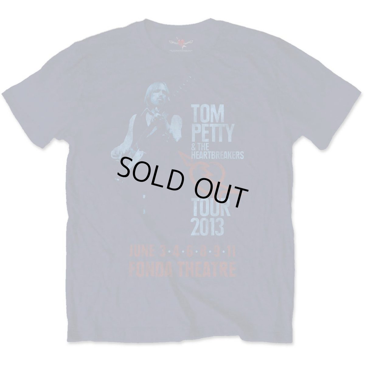 画像1: Tom Petty And The Heartbreakers Tシャツ トム・ペティ Fonda Theatre (1)