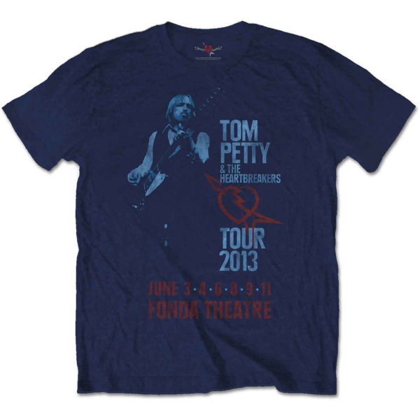 画像1: Tom Petty And The Heartbreakers Tシャツ トム・ペティ Fonda Theatre (1)